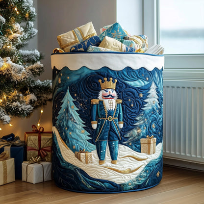 The Nutcracker Spirit Quilted Laundry Basket Tote 4843