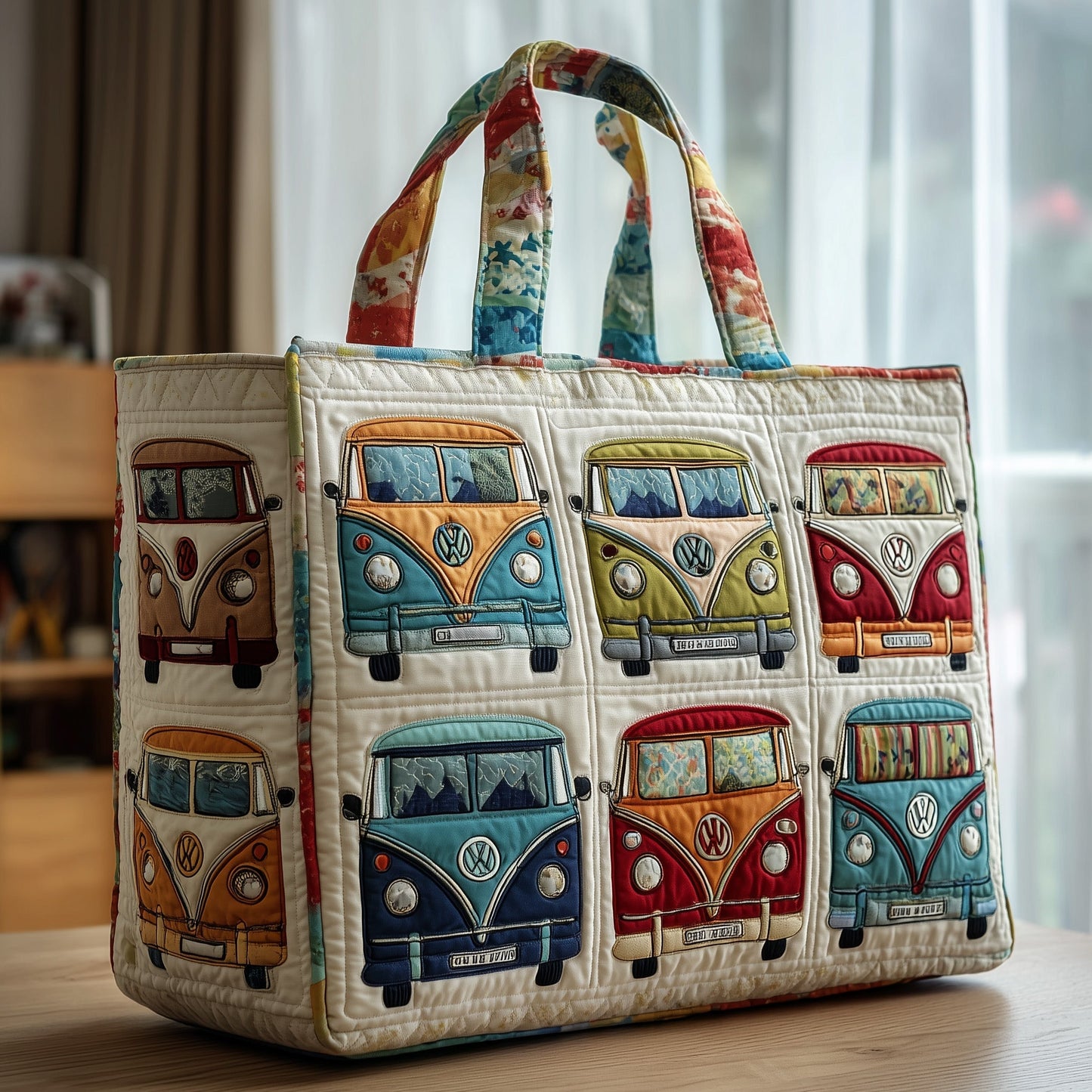 Everyday Vintage Vans Quilted Tote