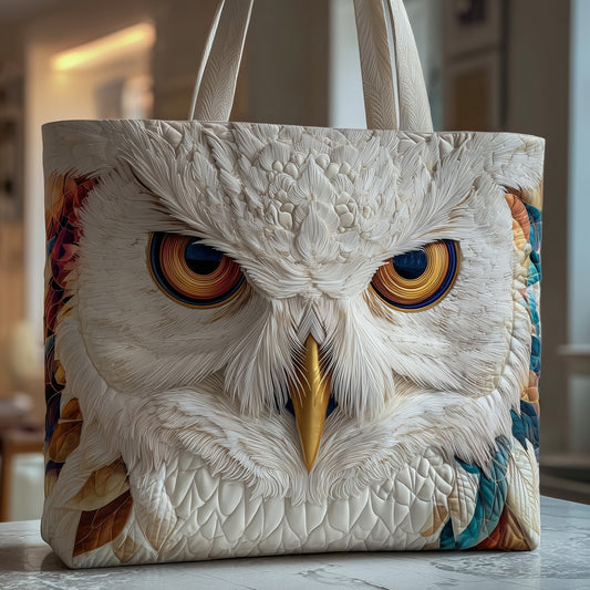 The Arctic Gaze Quilted Tote