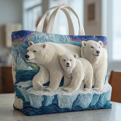 The Arctic Family Quilted Tote