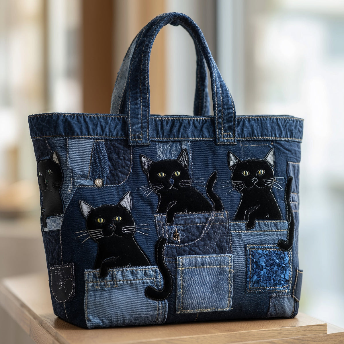 The Whimsical Cat Tote Bag