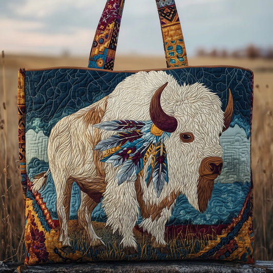 Everyday Bison Feathers Tote Bag