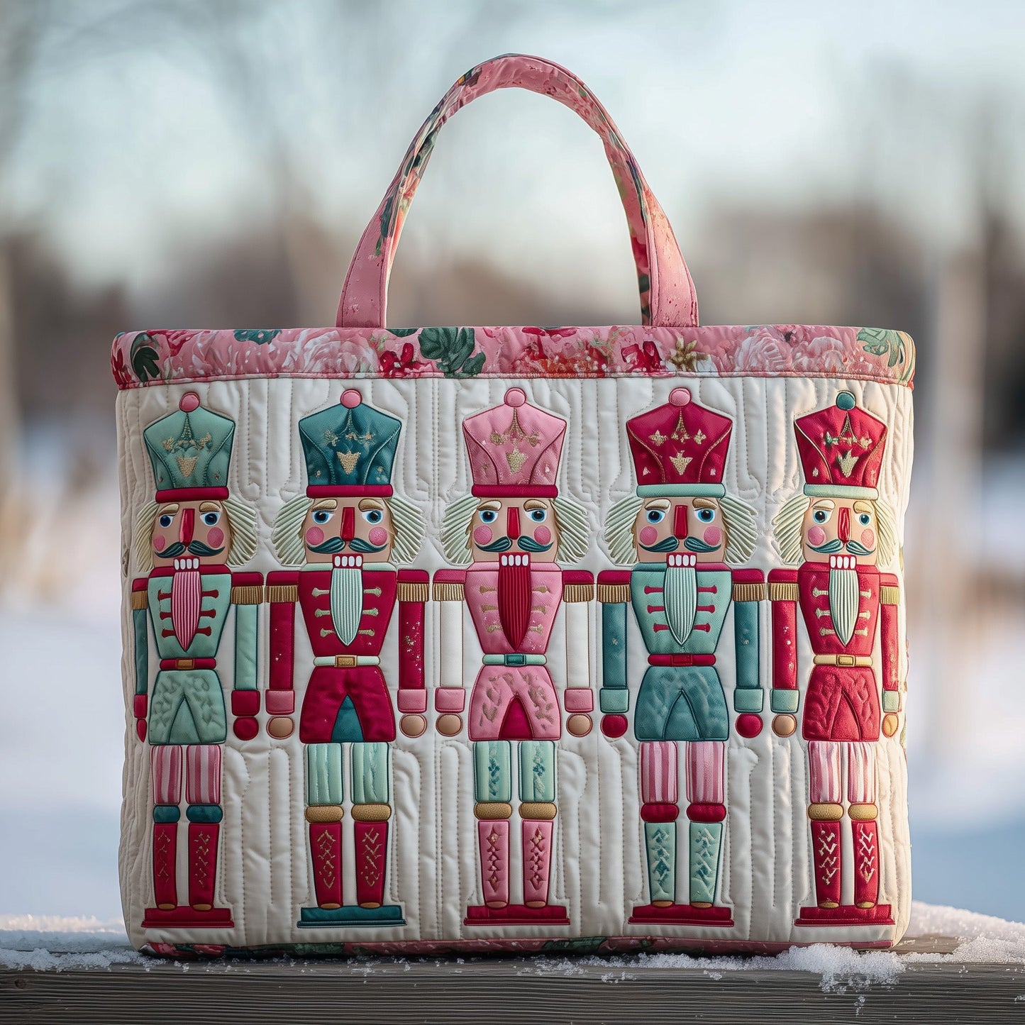 The Nutcracker Holiday Quilted Tote 0280