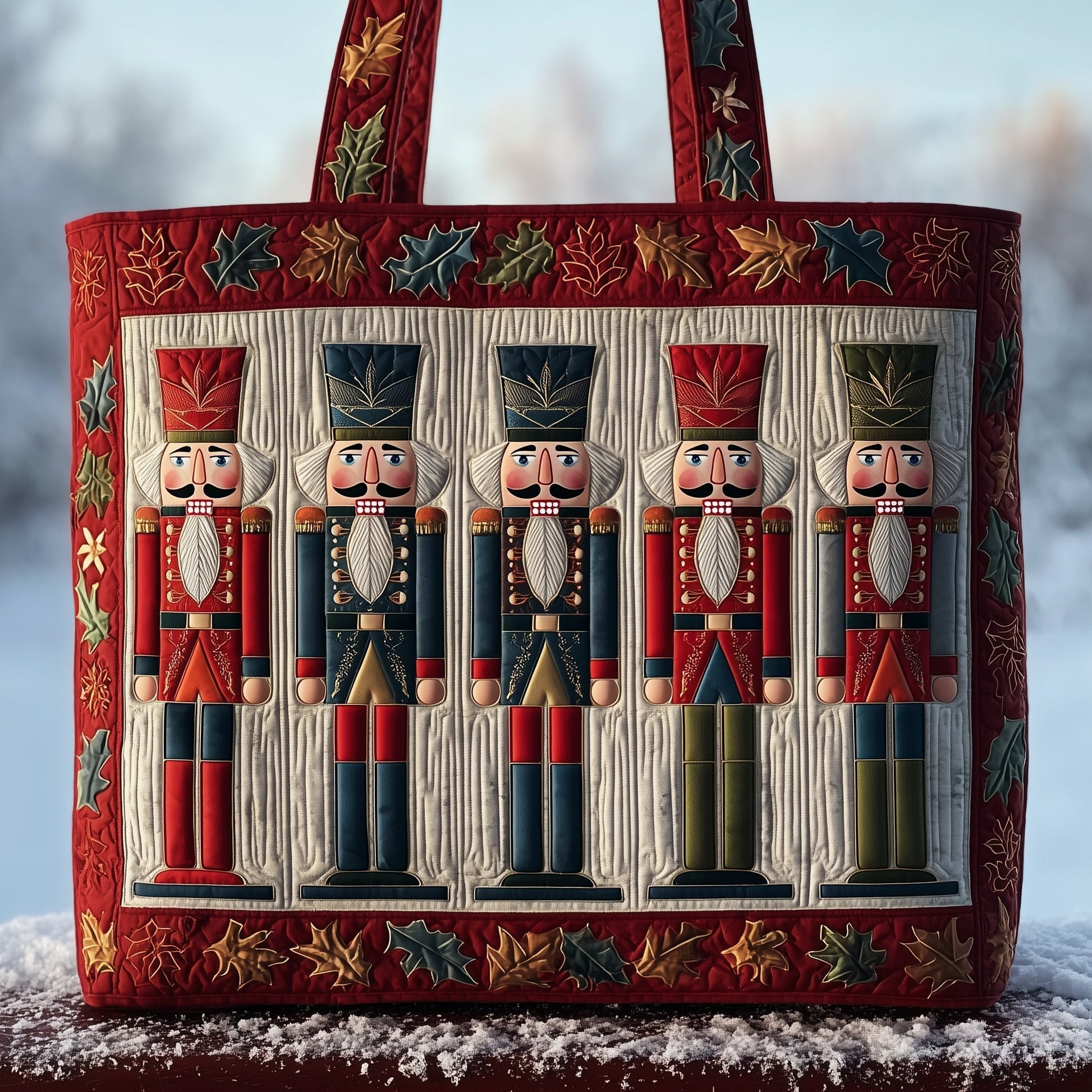 The Nutcracker Holiday Quilted Tote 0295
