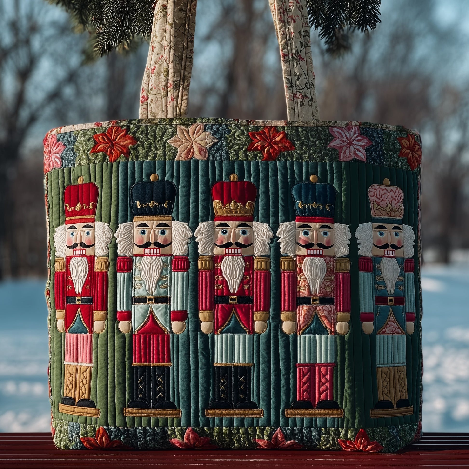 The Nutcracker Holiday Quilted Tote 0298