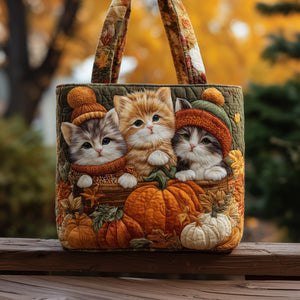 The Purrfectly Autumn Tote Bag