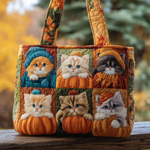 The Purrfectly Autumn Tote Bag