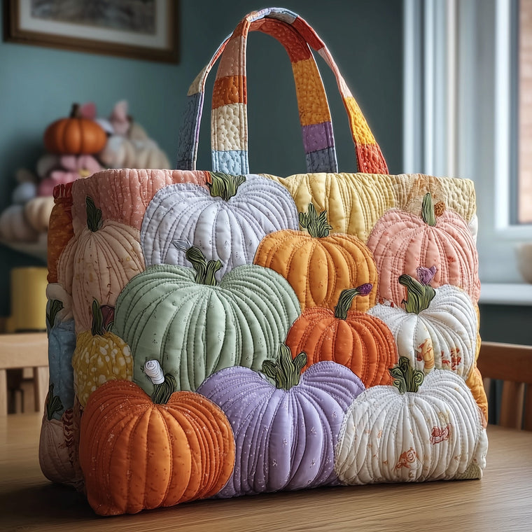 Everyday Autumn Breeze Quilted Tote