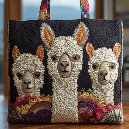Everyday Three Llamas Tote Bag