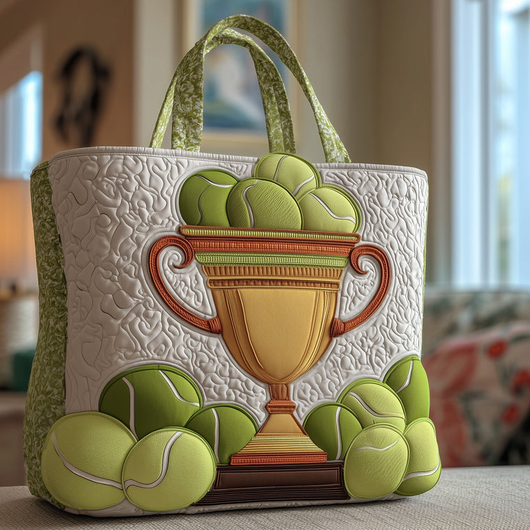 Tennis Balls Trophy Tote Bag