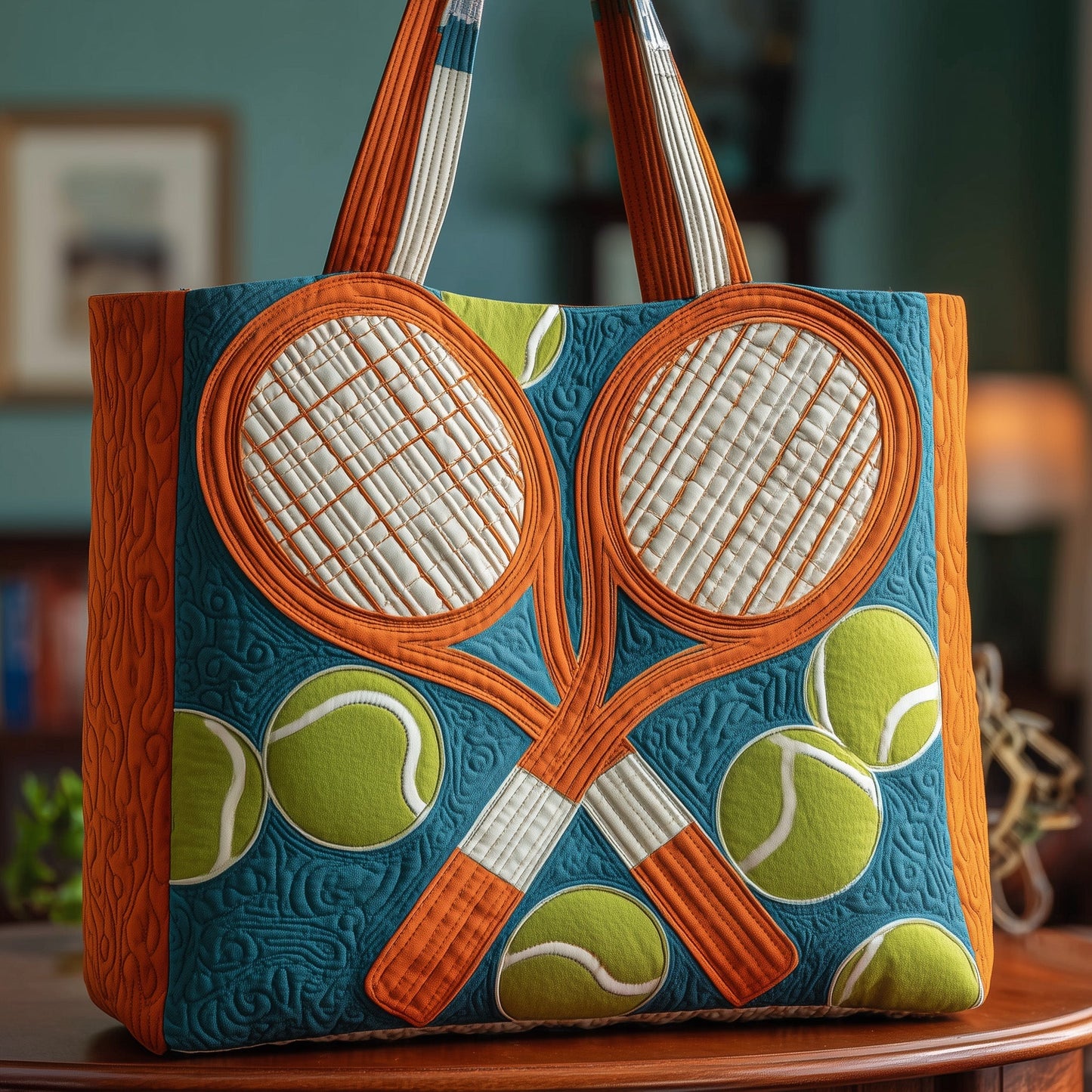 The Tennis Love Quilted Tote