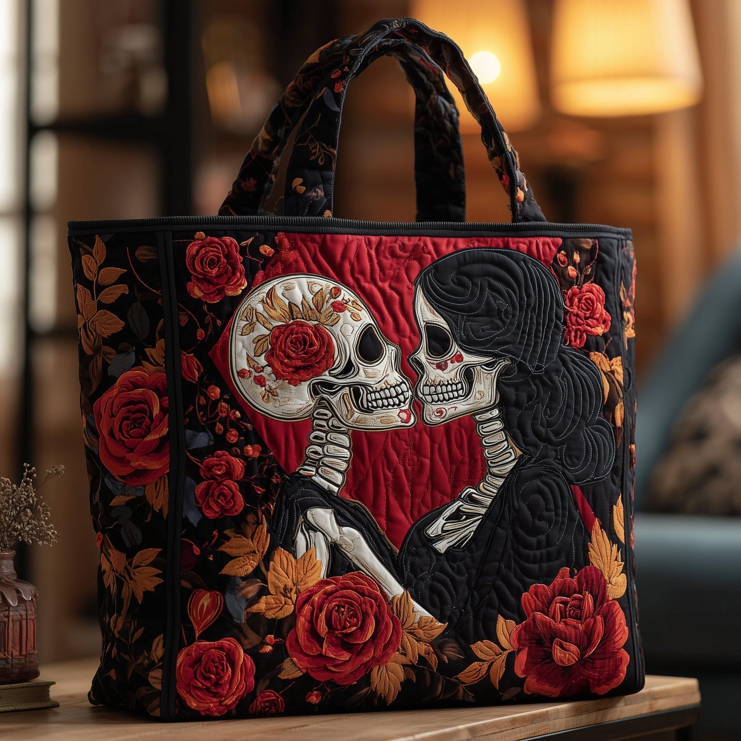 Day Of Dead Skulls Tote Bag