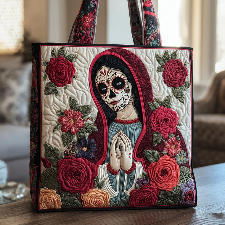 Dia De Los Quilted Tote