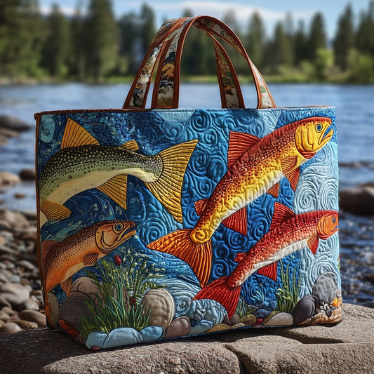 Everyday Trout Fish Tote Bag