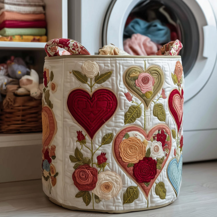 Rose Garden Laundry Tote Bag
