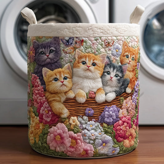 Vintage Meow Laundry Tote Bag