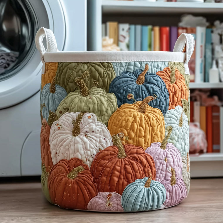 Pumpkin Patch Laundry Tote Bag
