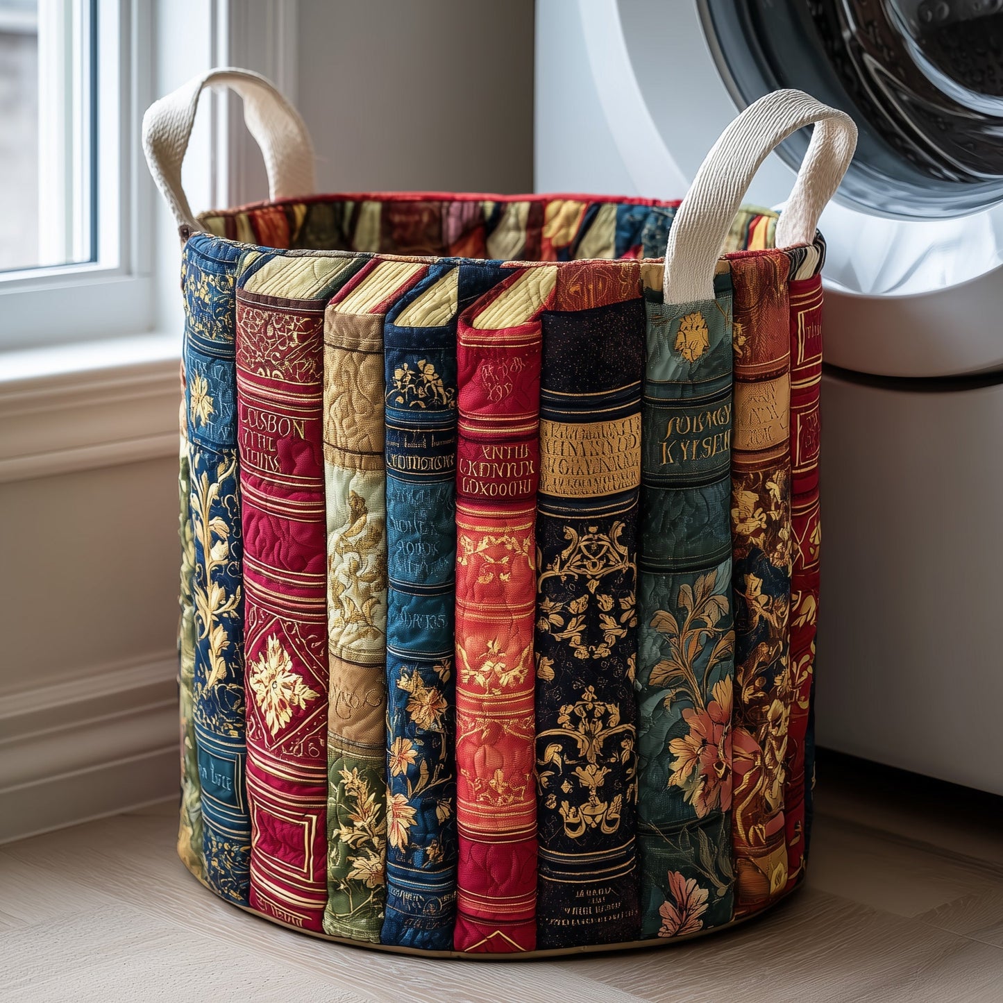 Book Haven Laundry Tote Bag