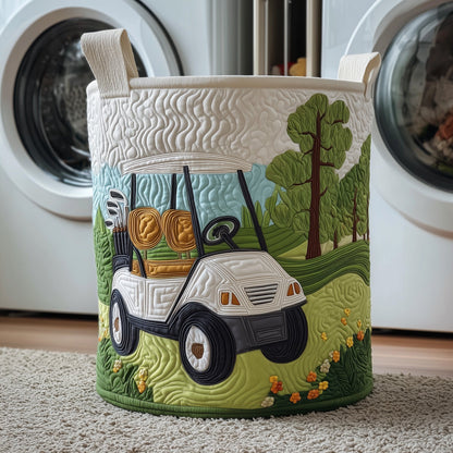 Fairway Dreams Laundry Tote Bag