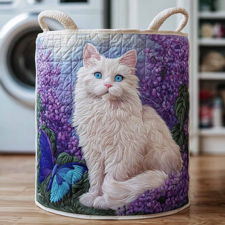 Petal Paws Laundry Tote Bag
