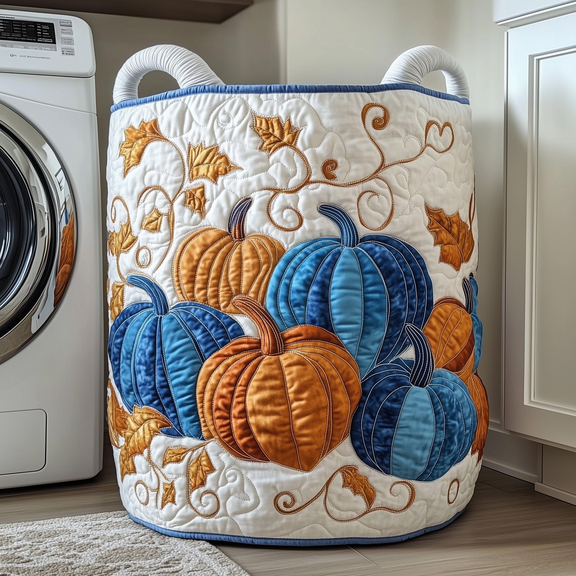 Pumpkin Haven Laundry Tote Bag