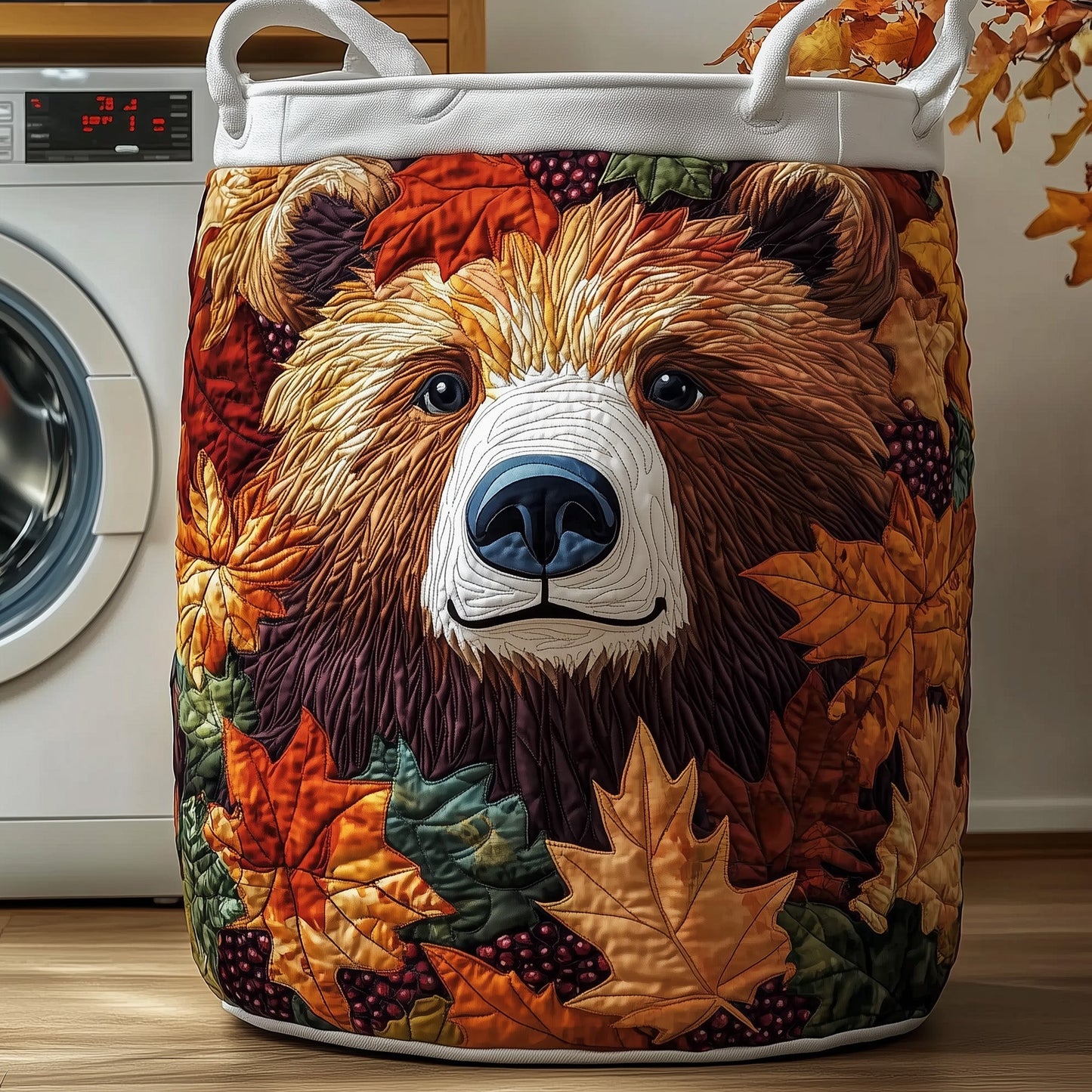 Everyday Bear Quilted Tote Bag