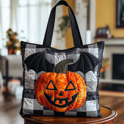 Jack O'Lantern Pumpkin Tote Bag