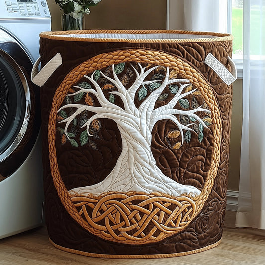Ancient Tree Laundry Quilted Tote