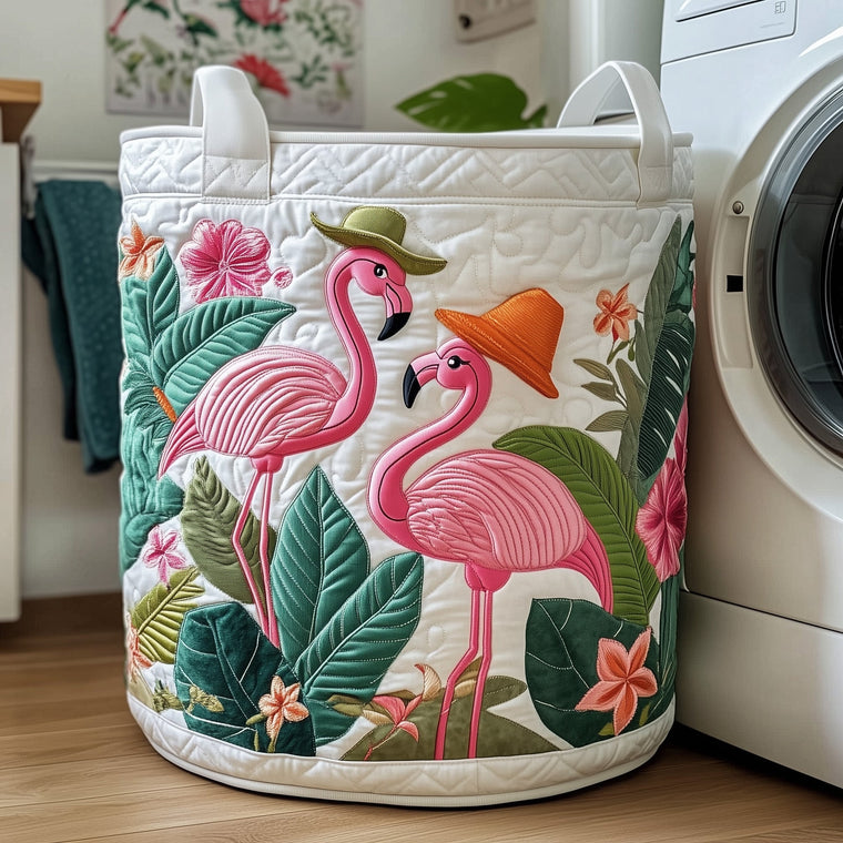 Everyday Flamingo Quilted Tote Bag