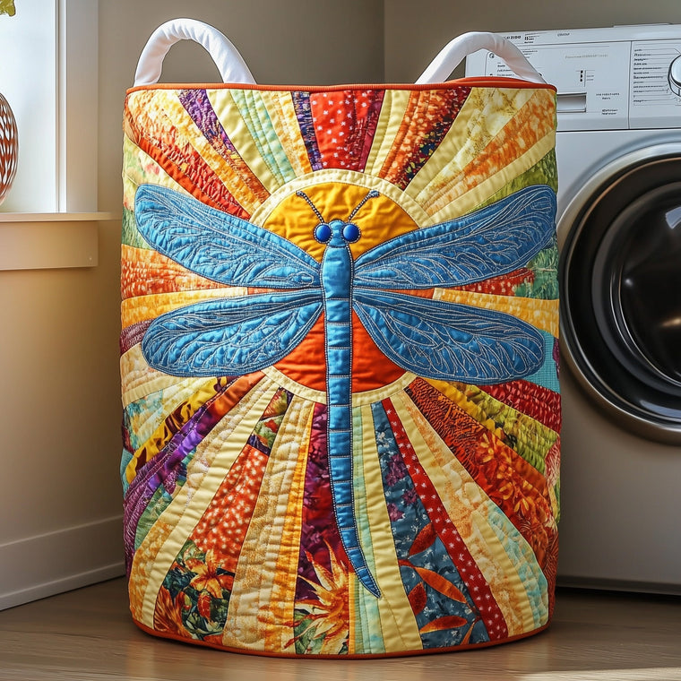 Dragonfly Charm Laundry Tote Bag