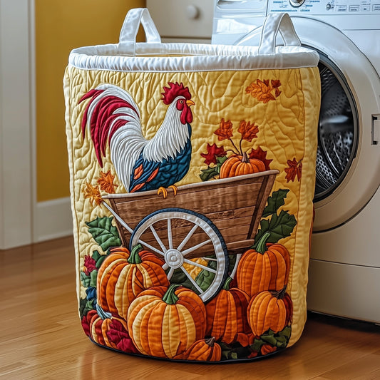 Barnyard Rooster Laundry Tote Bag