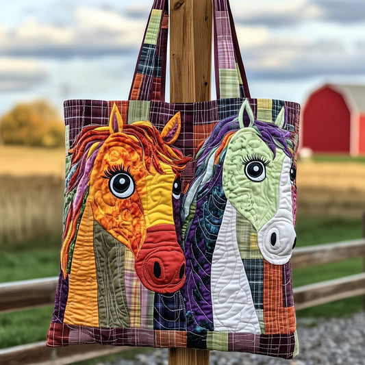 Everyday Horse Quilted Tote Bag
