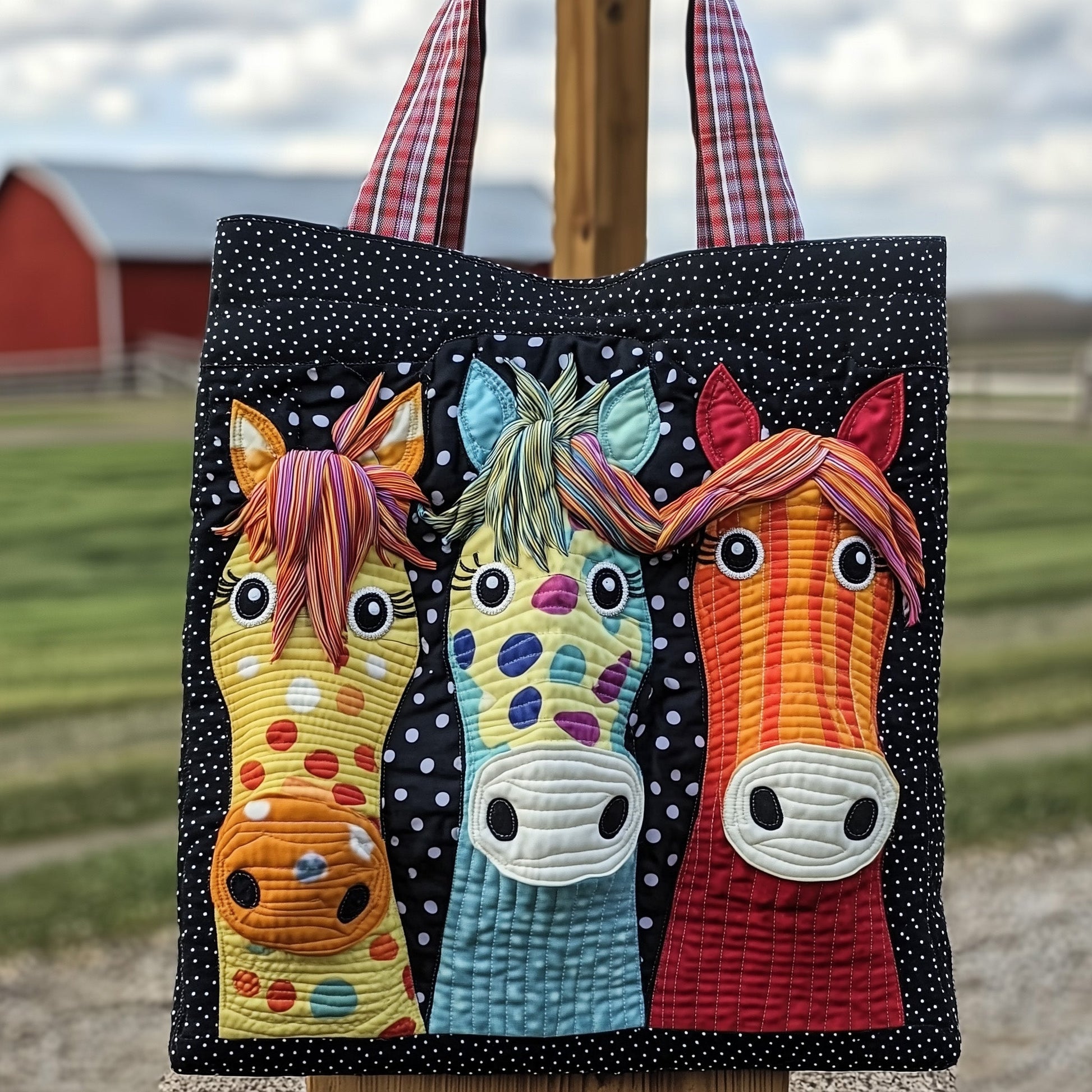Everyday Happy Hooves Tote Bag