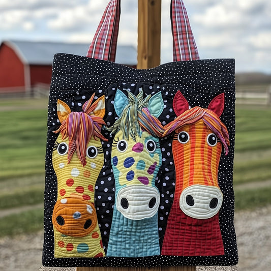 Everyday Happy Hooves Tote Bag