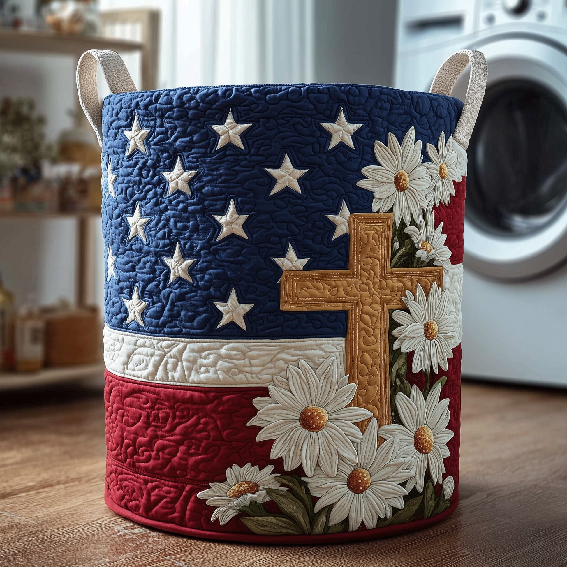 Liberty Cross Laundry Tote Bag