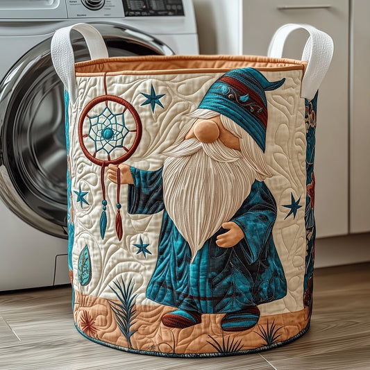 The Native Charm Quilted Laundry Basket Tote 2062