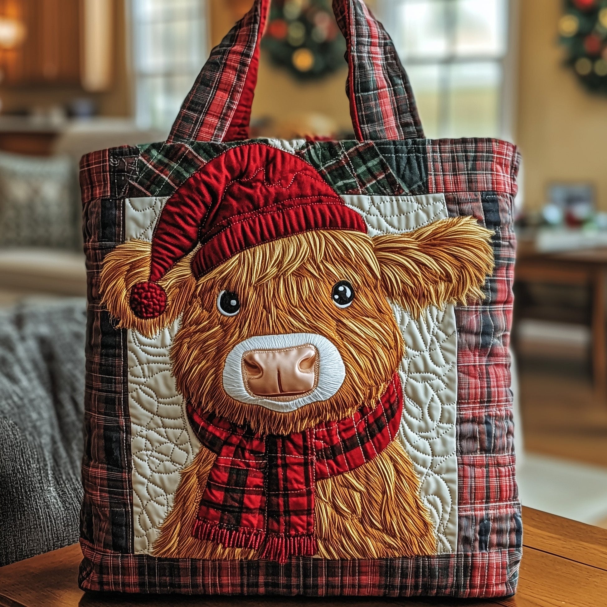 Everyday Farmhouse Quilted Tote Bag