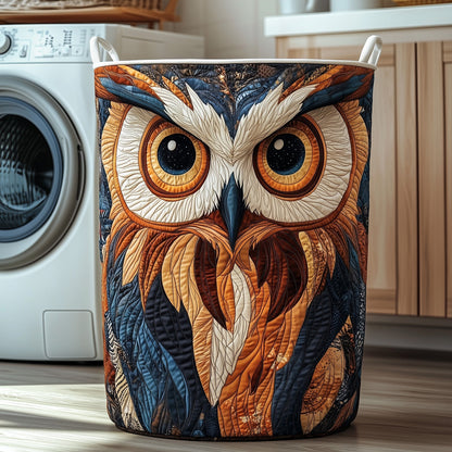 Majestic Owl Laundry Tote Bag