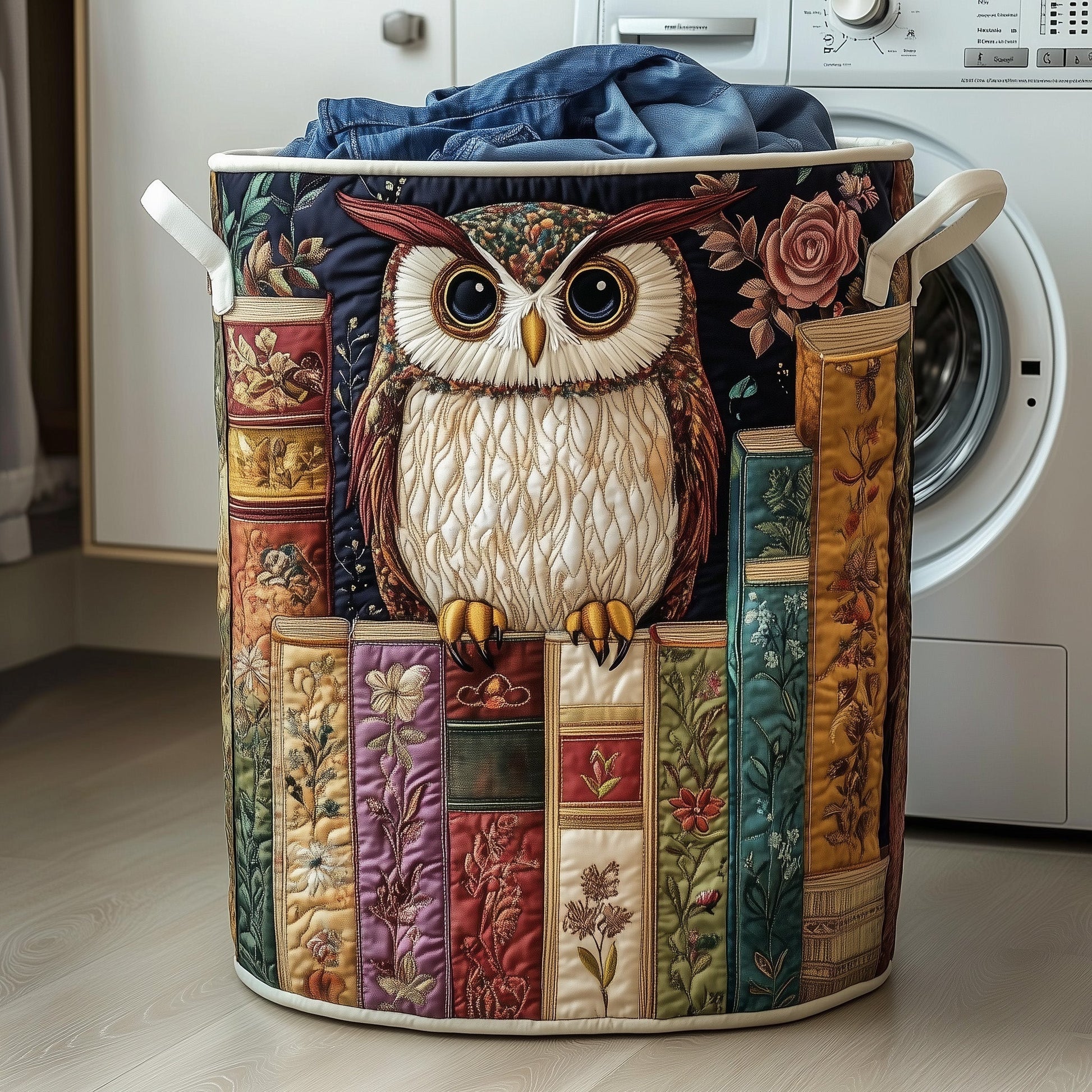 Wise Reader Laundry Quilted Tote