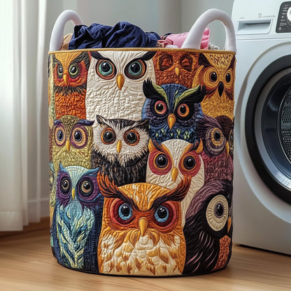 Owl Haven Laundry Tote Bag