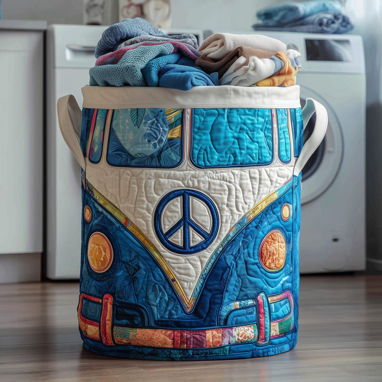 Hippie Van Laundry Tote Bag