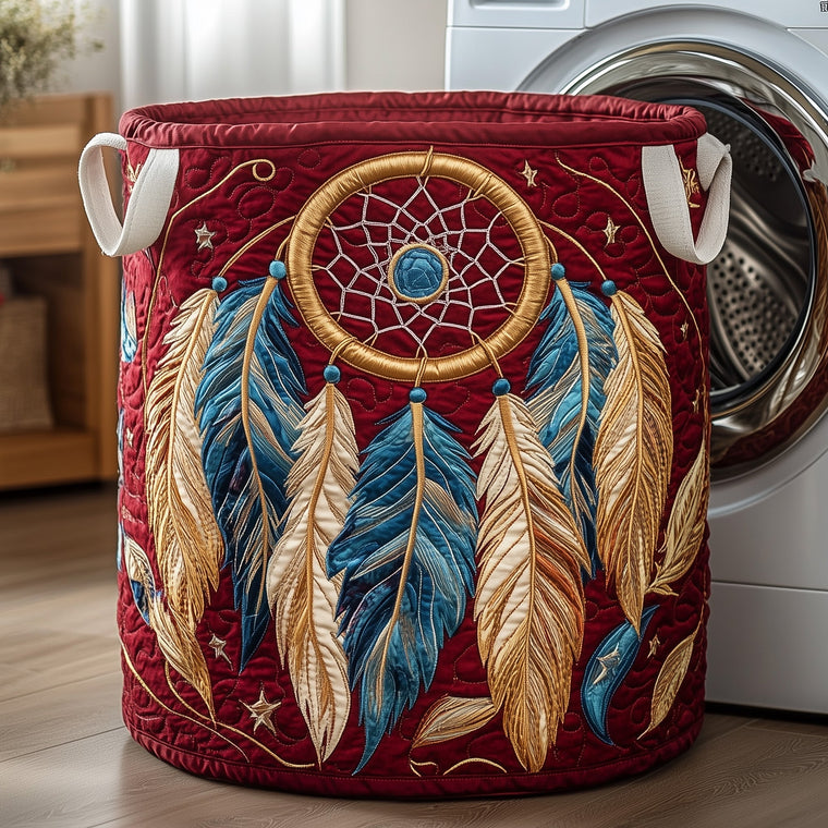 Dreamcatcher Laundry Basket Quilted Tote