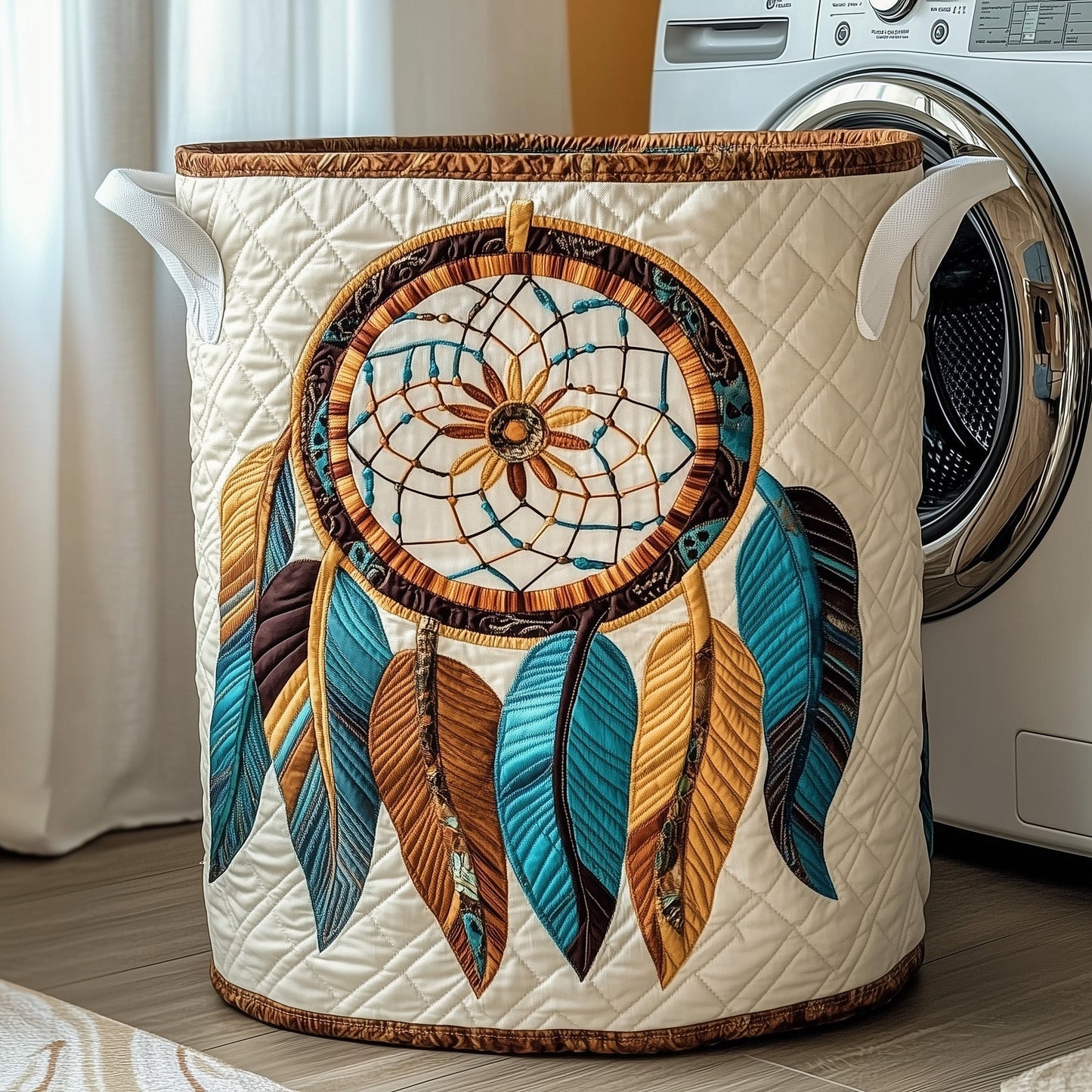Dreamcatcher Laundry Basket Tote Bag