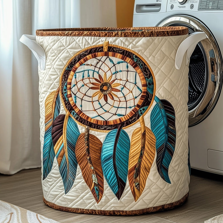 Dreamcatcher Laundry Basket Tote Bag