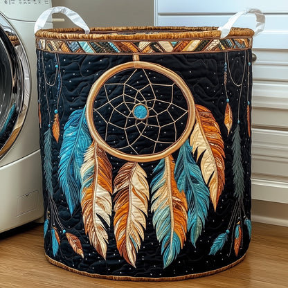 The Dreamcatcher Quilted Laundry Basket Tote 2413
