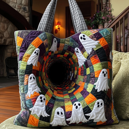 The Ghostly Fun Quilted Tote