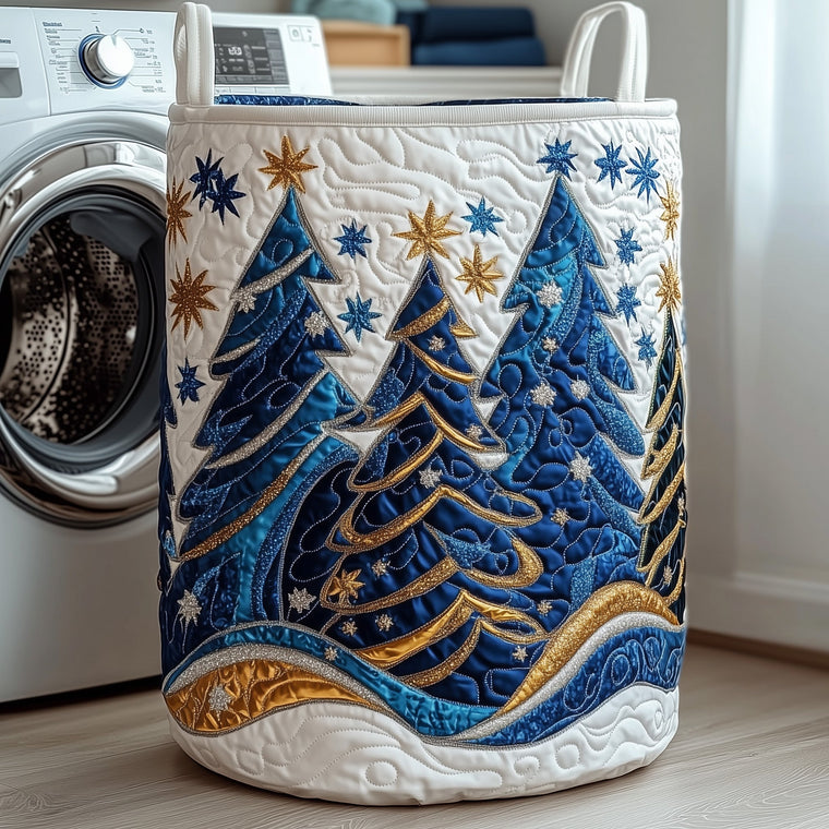 Festive Fir Laundry Quilted Tote