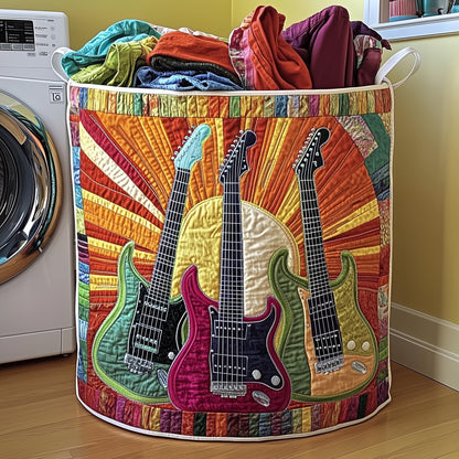 Groovy Strings Laundry Tote Bag