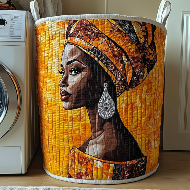 Golden Glow Laundry Quilted Tote