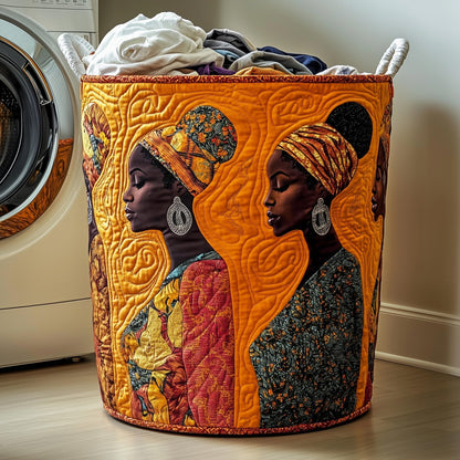 Golden Glow Laundry Tote Bag